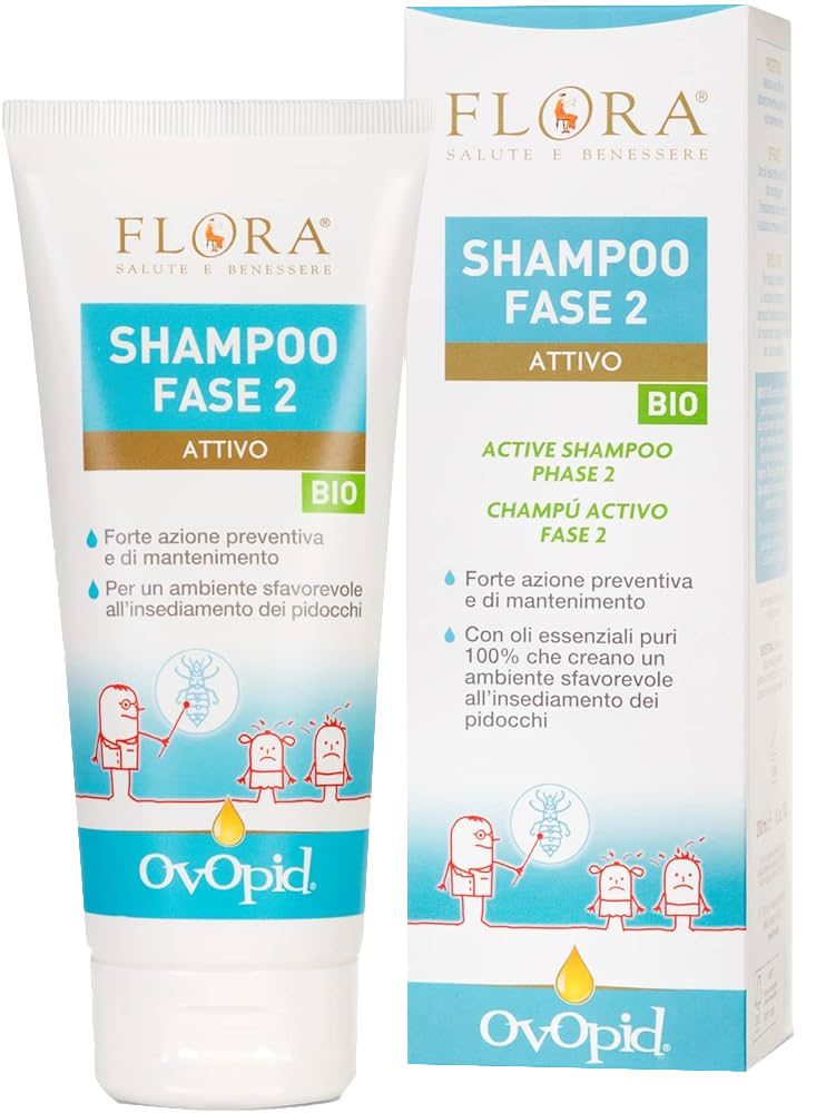 Champú Antipiojos Bio Fase 2 · Flora · 200 ml