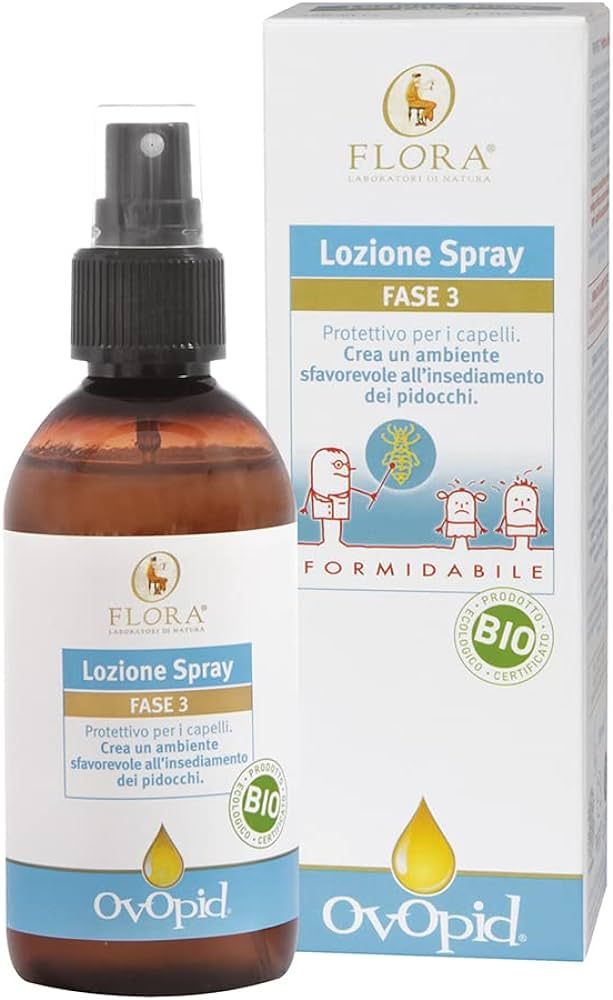Spray Loción Antipiojos Bio Fase 3 · Flora · 150 ml
