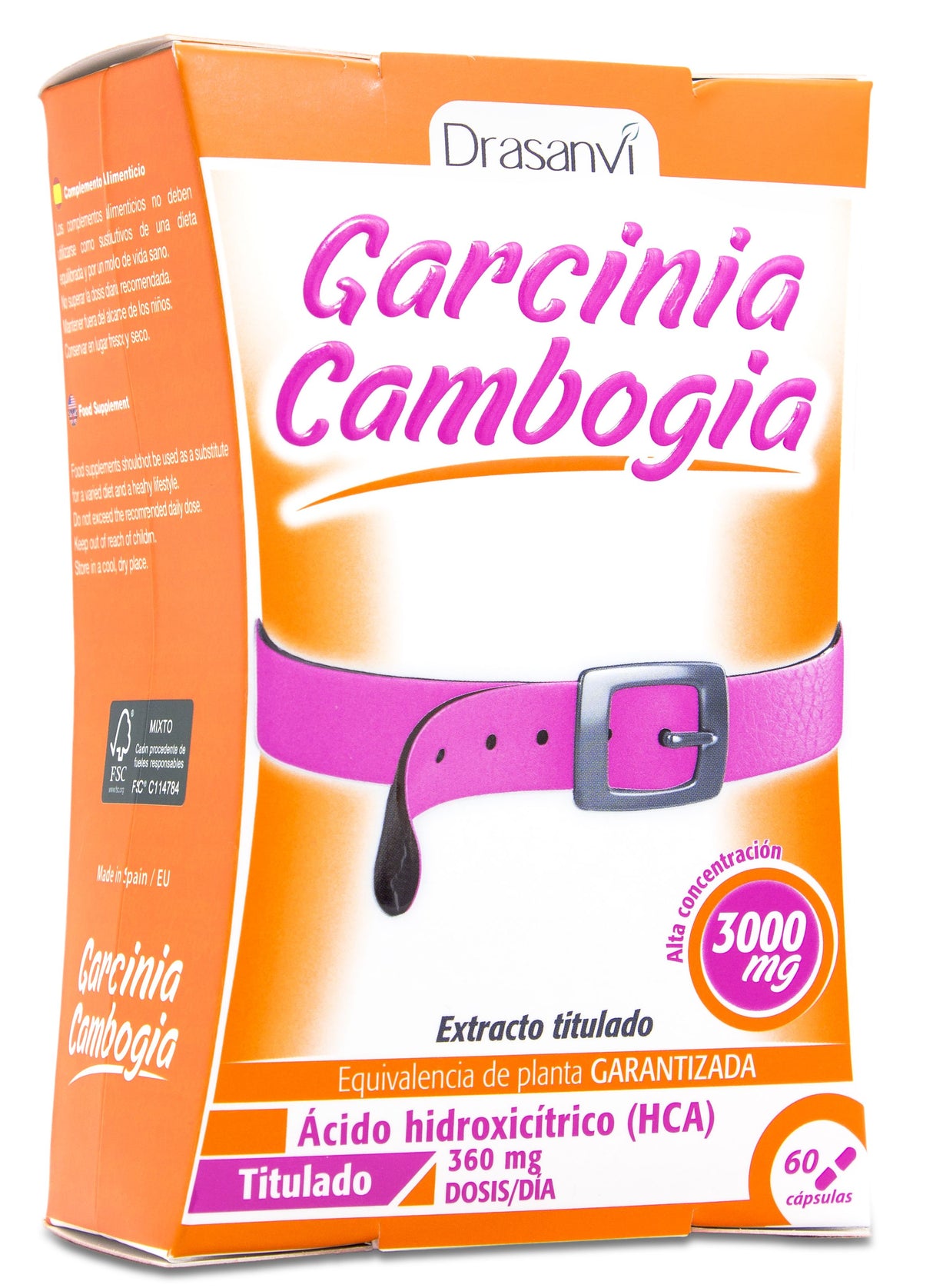 Garcinia Cambogia · Drasanvi · 60 cápsulas