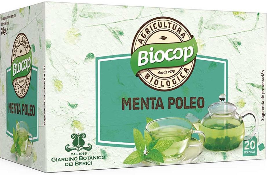 Infusión de Menta Poleo · Biocop · 20 filtros