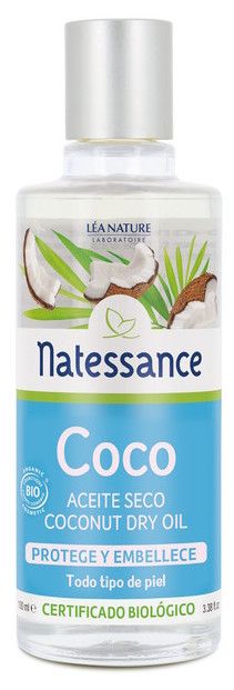 Aceite Seco de Coco Bio · Natessance · 100 ml