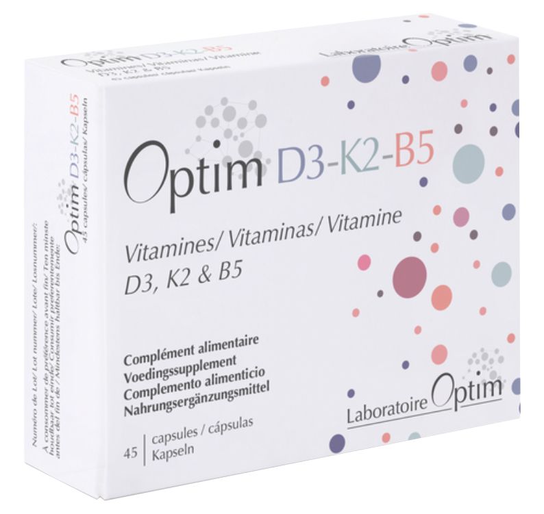 Optim D3, K3 y B5 · Laboratoire Optim · 45 cápsulas