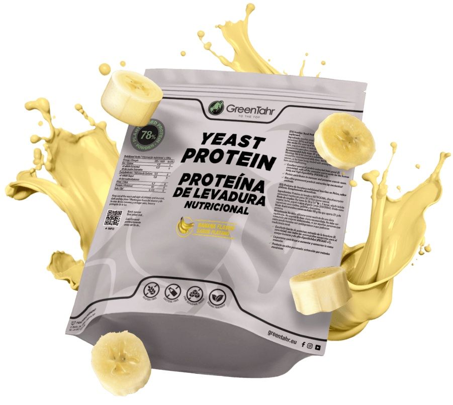Proteína de Levadura Nutricional - Sabor Banana · Green Tahr · 750 gramos