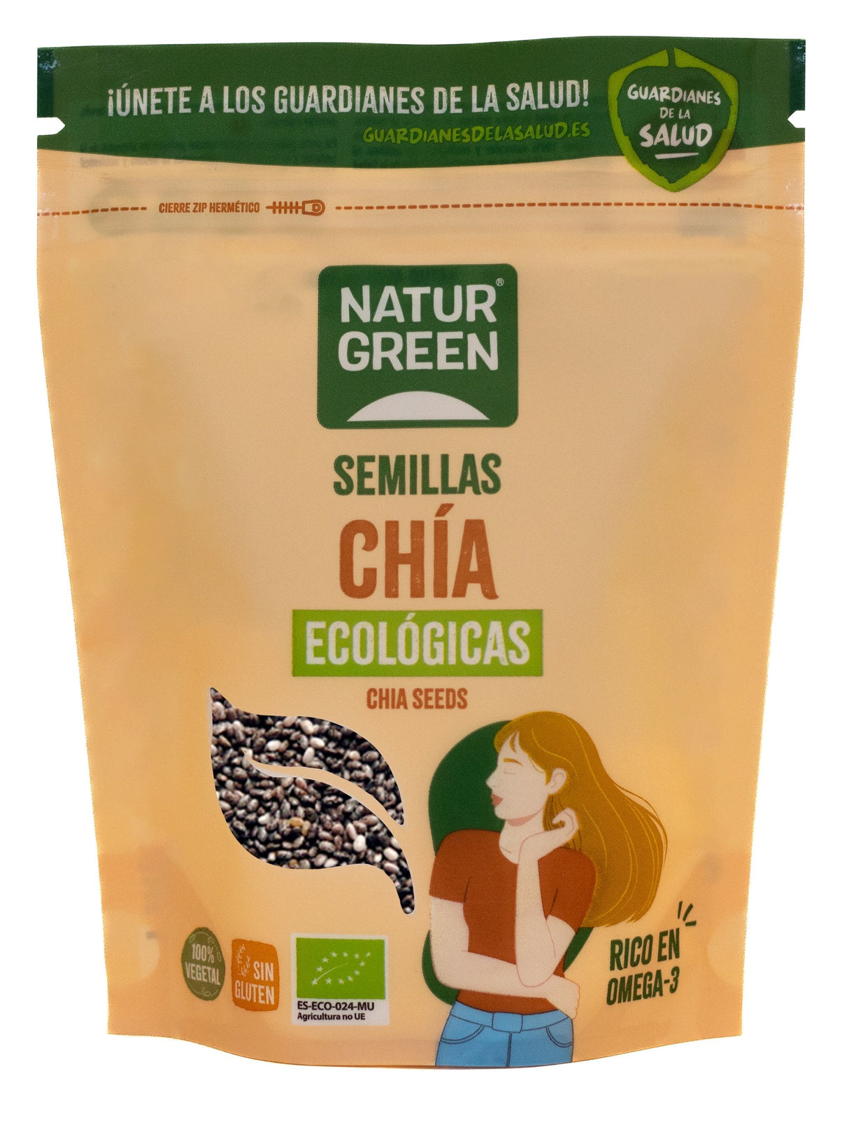 Semilla de Chía Bio · Naturgreen · 200 gramos