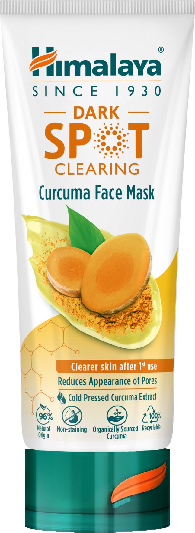 Mascarilla Facial Manchas Oscuras de Cúrcuma · Himalaya · 75 ml