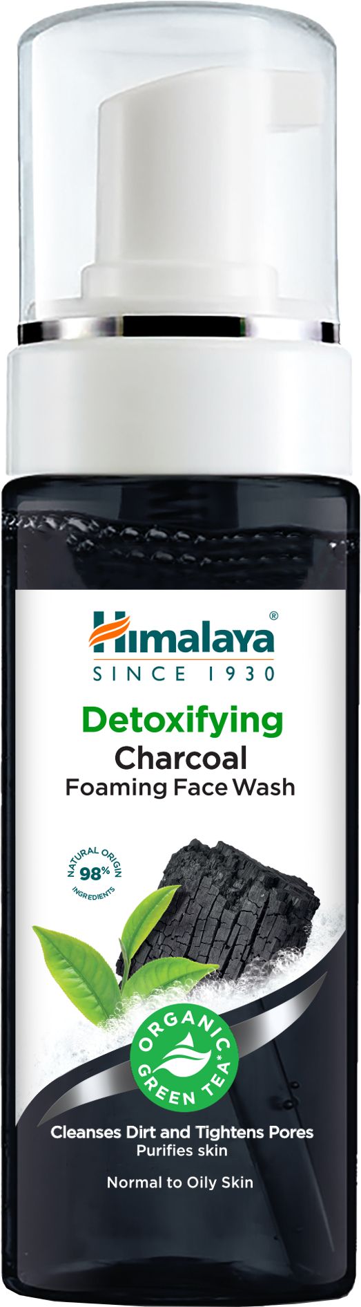 Espuma Limpiadora Desintoxicante de Carbón · Himalaya · 150 ml