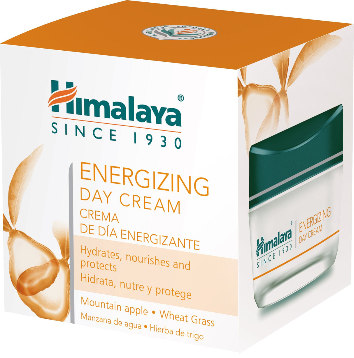 Crema de Día Energizante Mass Herbal · Himalaya · 50 gramos