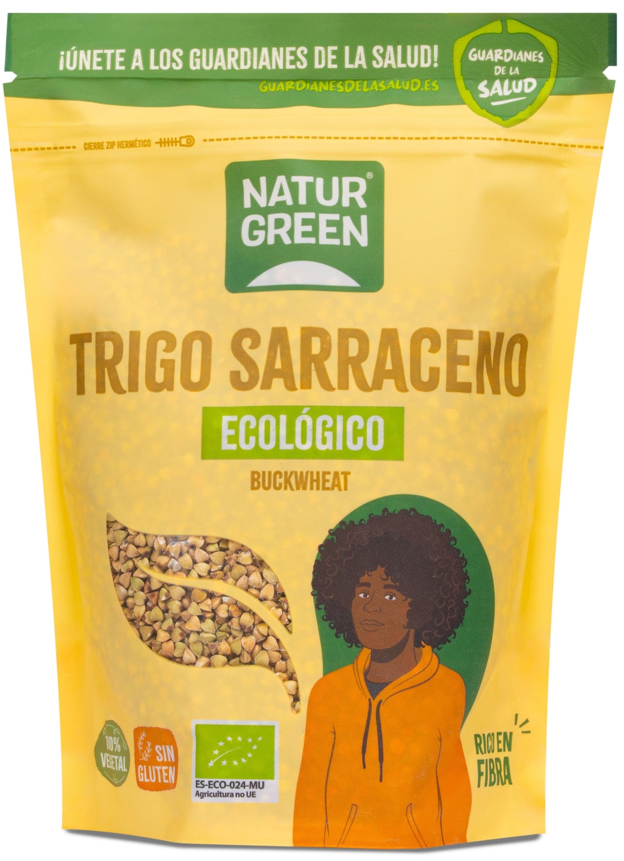 Trigo Sarraceno en Grano Bio · Naturgreen · 500 gramos