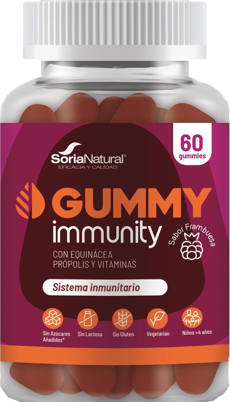 Gummy Immunity · Soria Natural · 60 gominolas