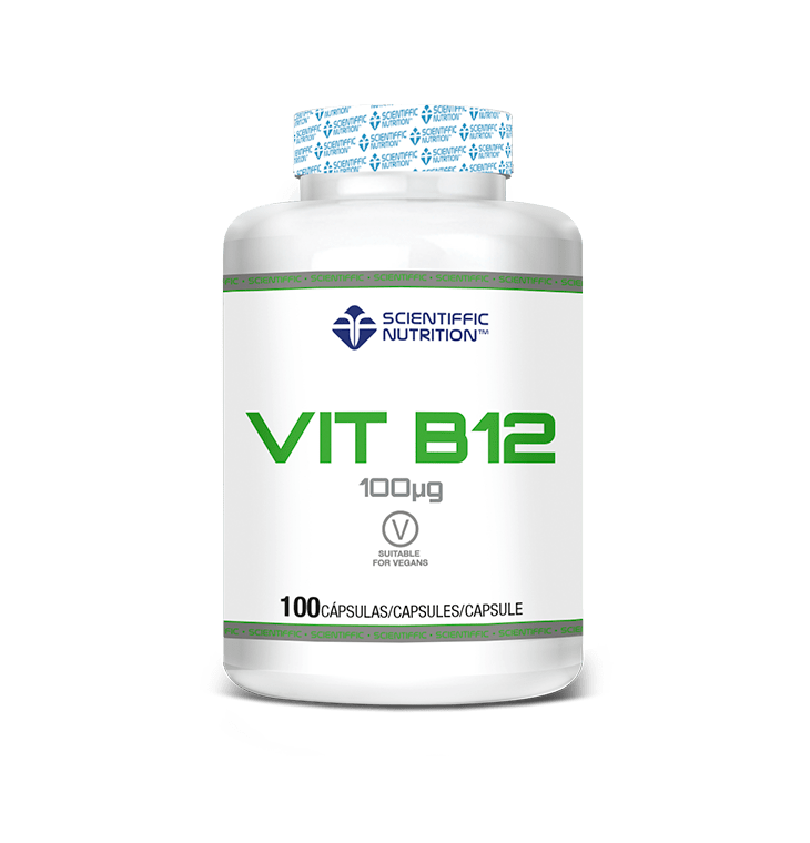 Vit B12 · Scientiffic Nutrition · 100 cápsulas