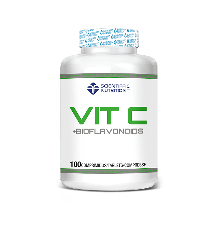 Vitamina C + Bioflavonoides · Scientiffic Nutrition · 100 comprimidos