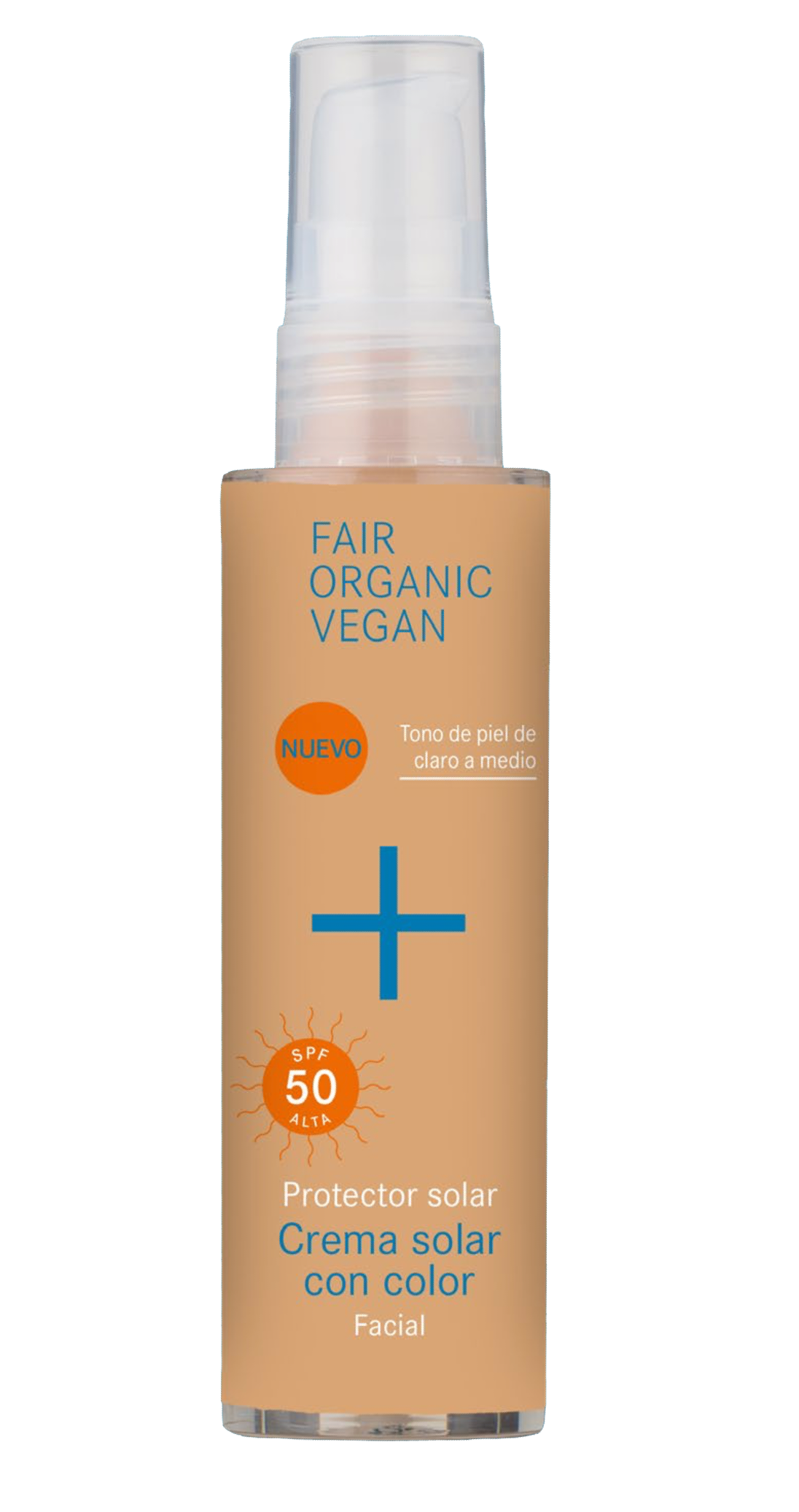 Crema Facial con Color SPF50 · i+m · 50 ml