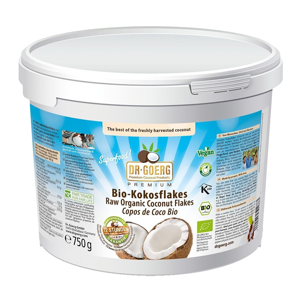 Copos de Coco · Dr. Goerg · 750 gramos