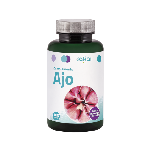 Ajo Perlas - Aceite · Sakai · 180 Perlas de 630 mg
