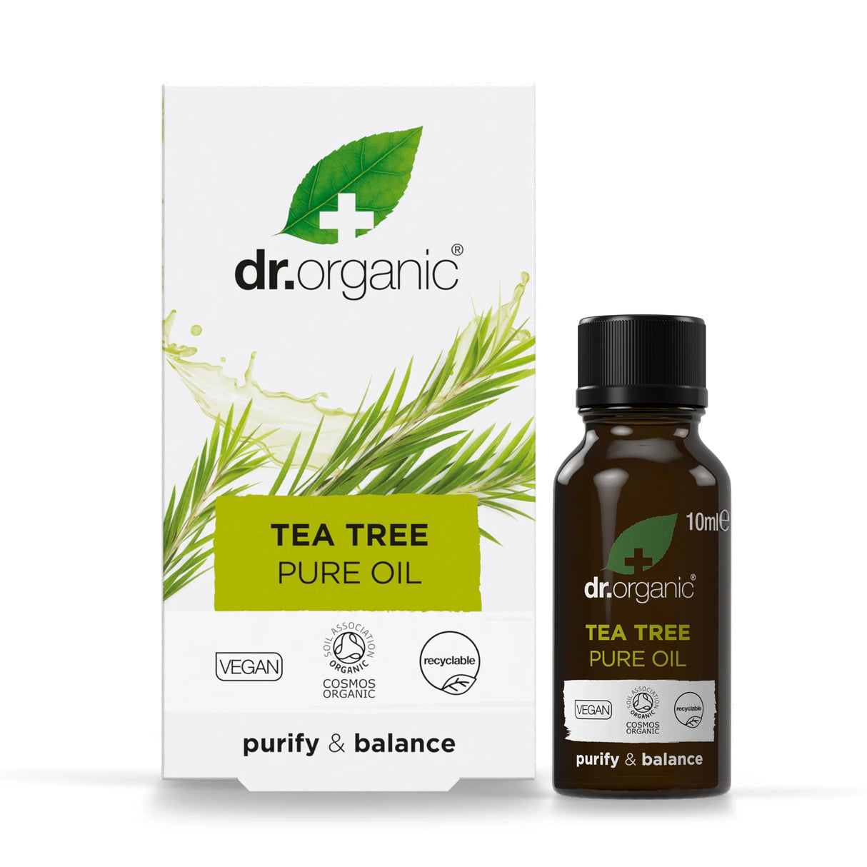 Aceite Puro de Arbol de Te · Dr Organic · 10 ml