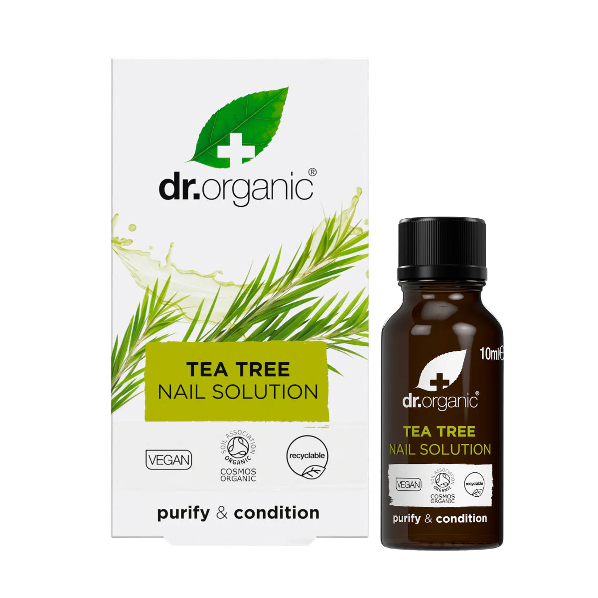 Solucion Antibacteriana para Uñas Arbol de Te · Dr Organic · 10 ml