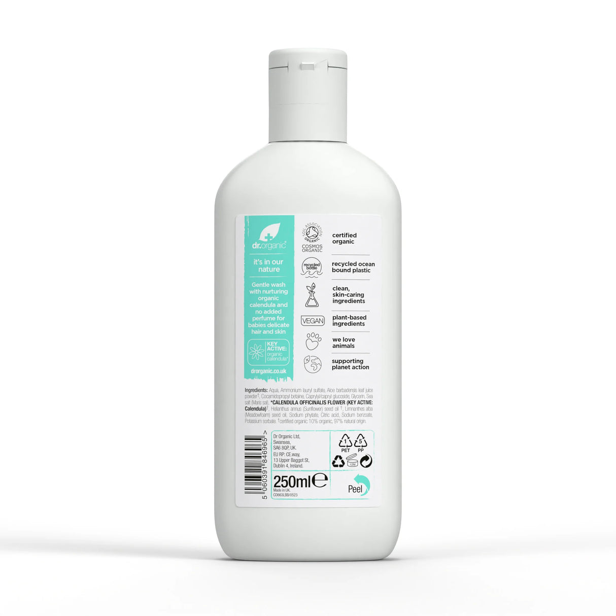 Gel de Baño para Bebé · Dr. Organic · 250 ml