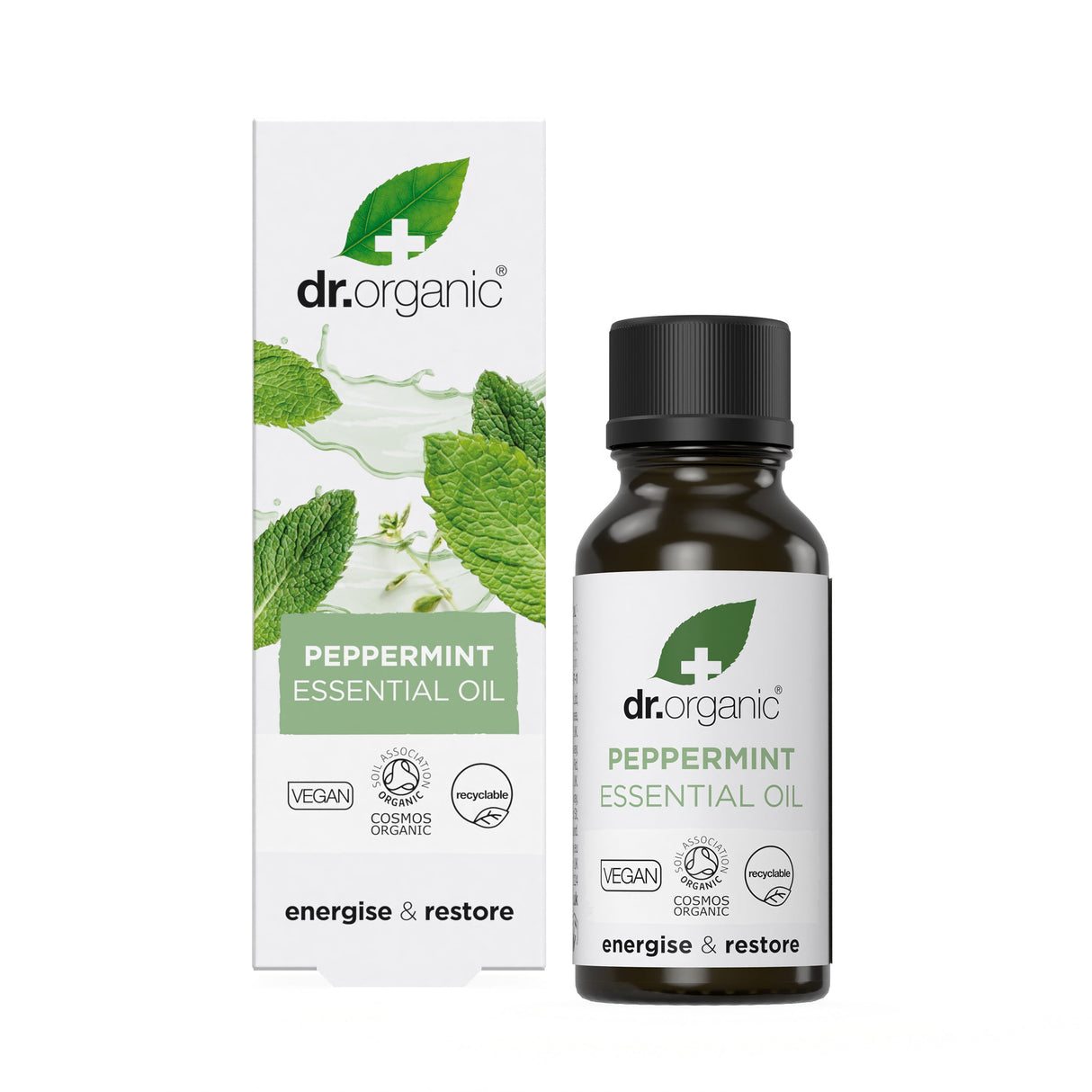 Aceite Esencial de Menta · Dr Organic · 10 ml