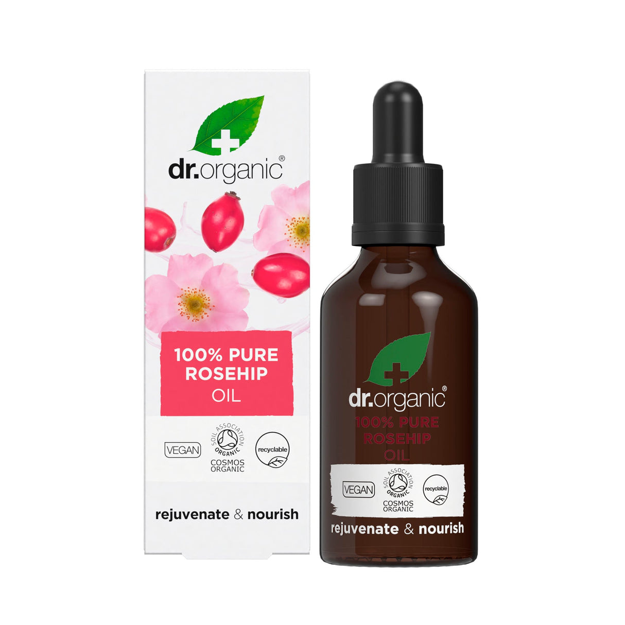 Aceite Rosa Mosqueta · Dr Organic · 50 ml