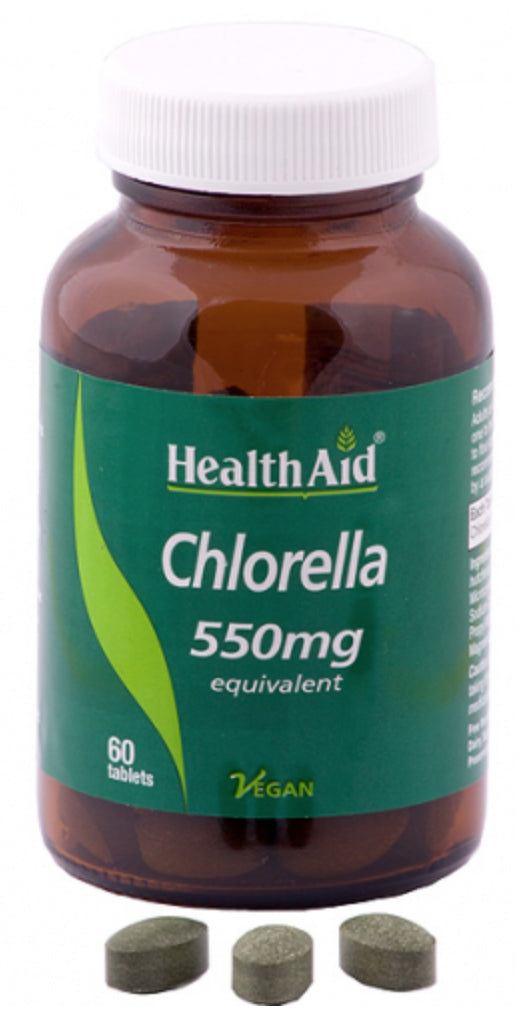 Chlorella · Health Aid · 60 comprimidos
