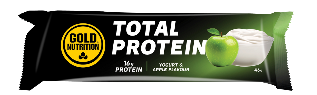 Total Protein Bar Yogurt-Manzana · Gold Nutrition · 46 gramos