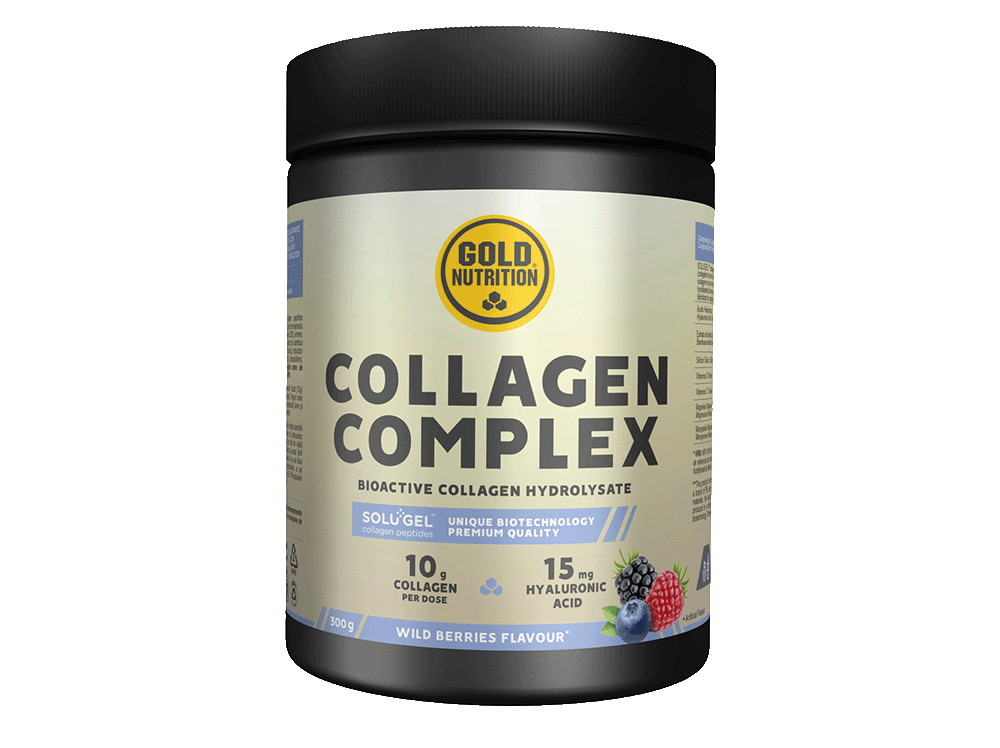 Collagen Complex Frutos del Bosque · Gold Nutrition · 300 gramos