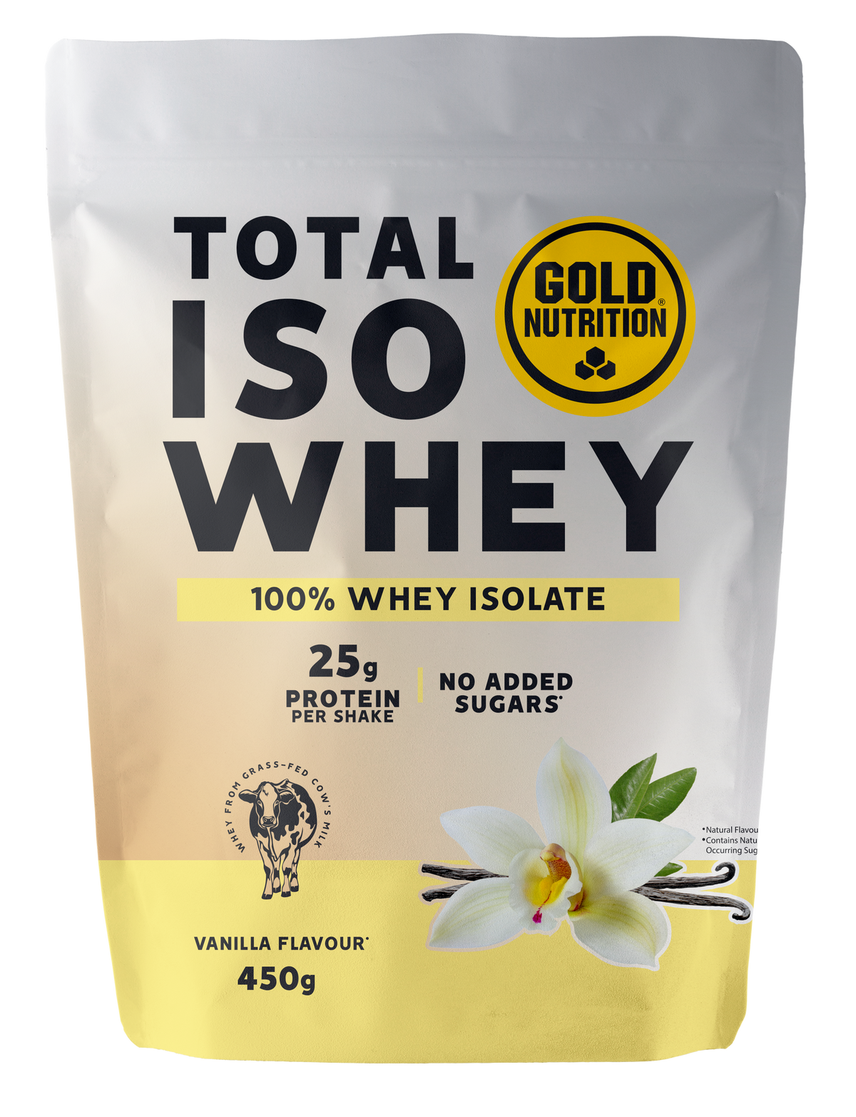 Total Iso Whey Vainilla · Gold Nutrition · 450 gramos