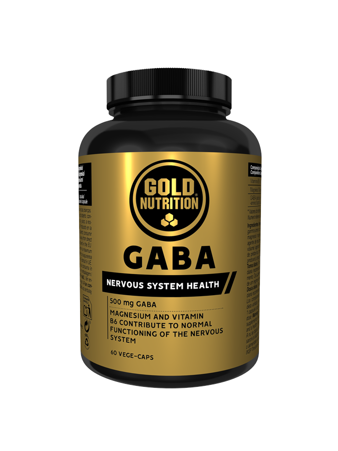 GABA · Gold Nutrition · 60 cápsulas