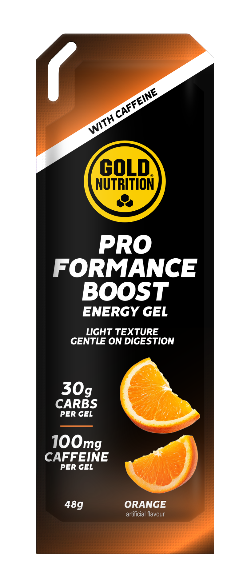 Pro.Formance Energy Gel Naranja · Gold Nutrition · 48 gramos