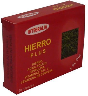 Hierro Plus · Integralia · 30 cápsulas