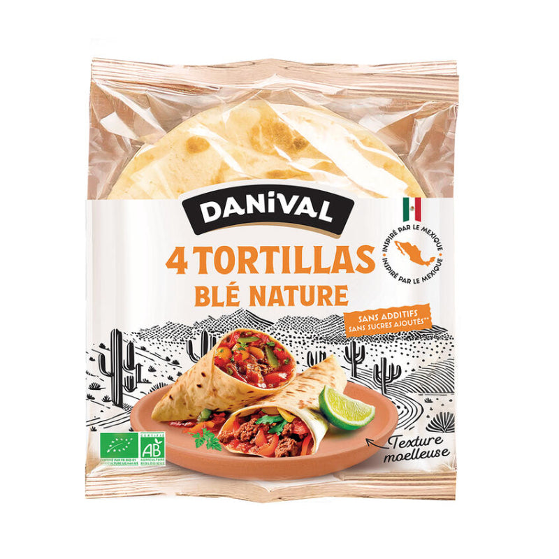 Tortilla de Trigo Bio · Danival · 300 gramos