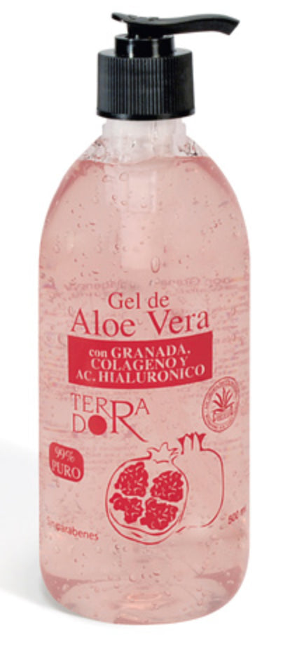 Gel Aloe Vera con Granada · Derbos · 500 ml
