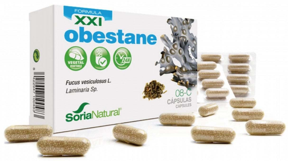 08-C Obestane XXI · Soria Natural · 30 cápsulas