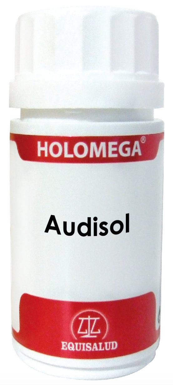 Holomega Audisol · Equisalud · 50 cápsulas