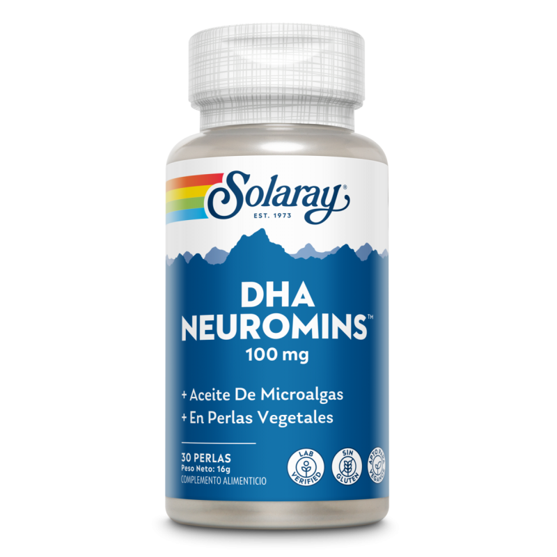 DHA Neuromins 100 mg · Solaray · 60 perlas