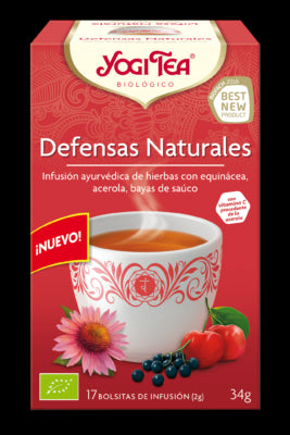 Defensas Naturales · Yogi Tea · 17 filtros