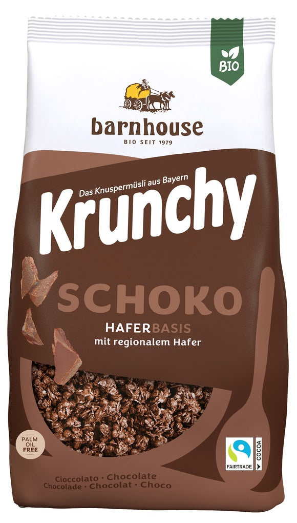 Muesli Krunchy Chocolate Bio · Barnhouse · 1.250 gramos