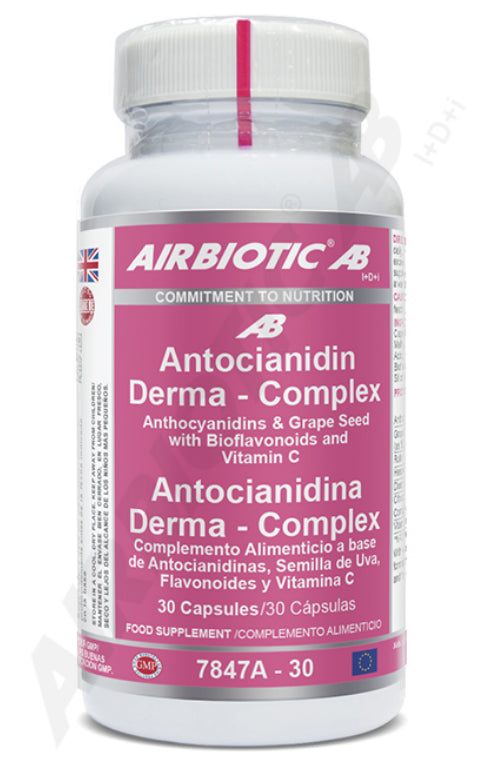 Antocianidin Derma Complex · Airbiotic · 30 cápsulas
