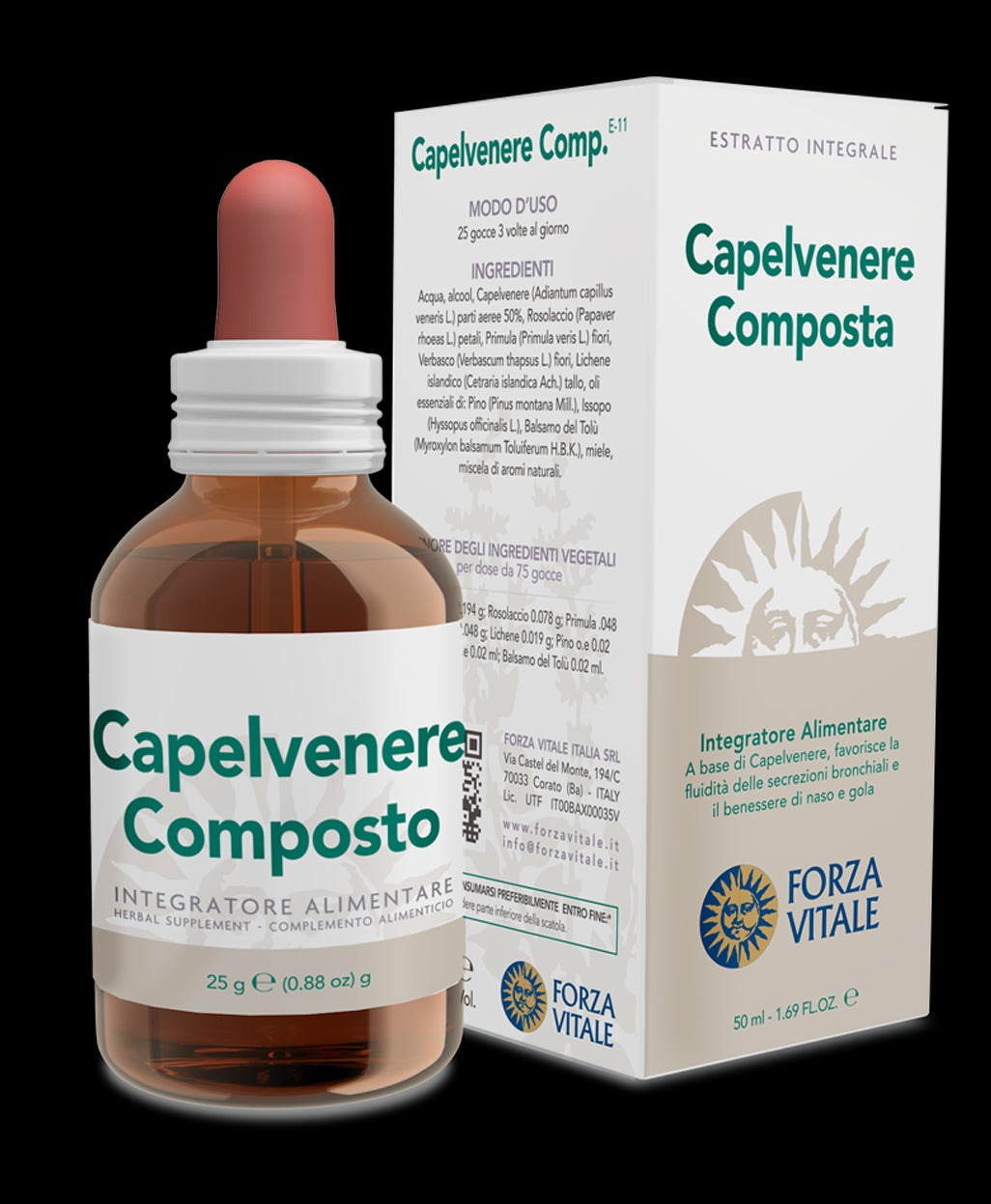Capelvenere Composto · Forza Vitale · 50 ml