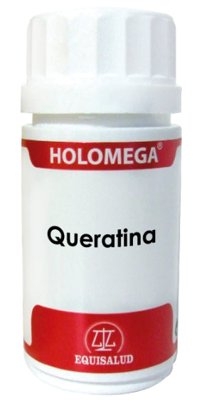 Holomega Queratina · Equisalud · 50 cápsulas