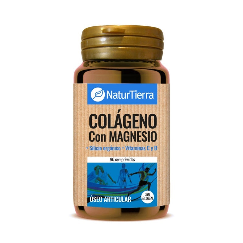 Colágeno con Magnesio · NaturTierra · 90 comprimidos