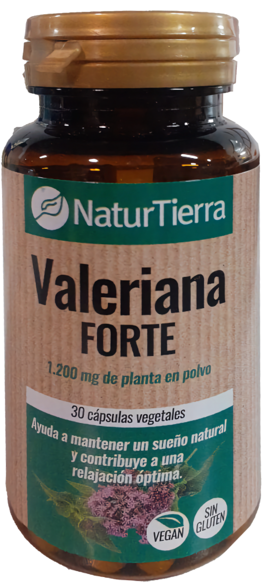 Valeriana Forte · NaturTierra · 30 cápsulas