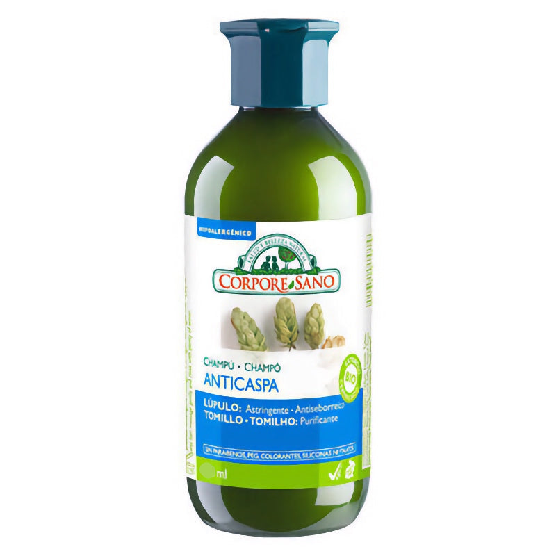 Champu Anticaspa Formato Ahorro · Corpore Sano · 600 ml