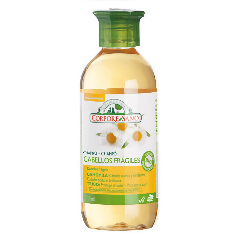 Champú Cabellos Frágiles Formato Ahorro · Corpore Sano · 600 ml