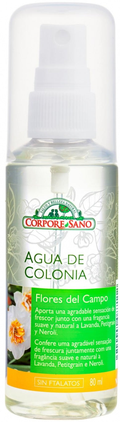 Agua de Colonia Flores del Campo · Corpore Sano · 80 ml
