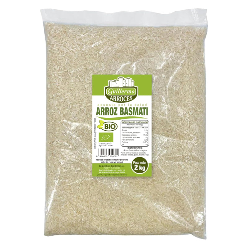 Arroz Basmati Bio · Guillermo · 2 kg