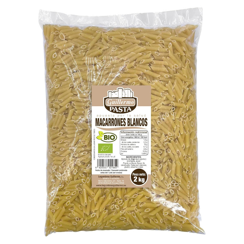 Macarrones Blancos Bio · Guillermo · 2 kg
