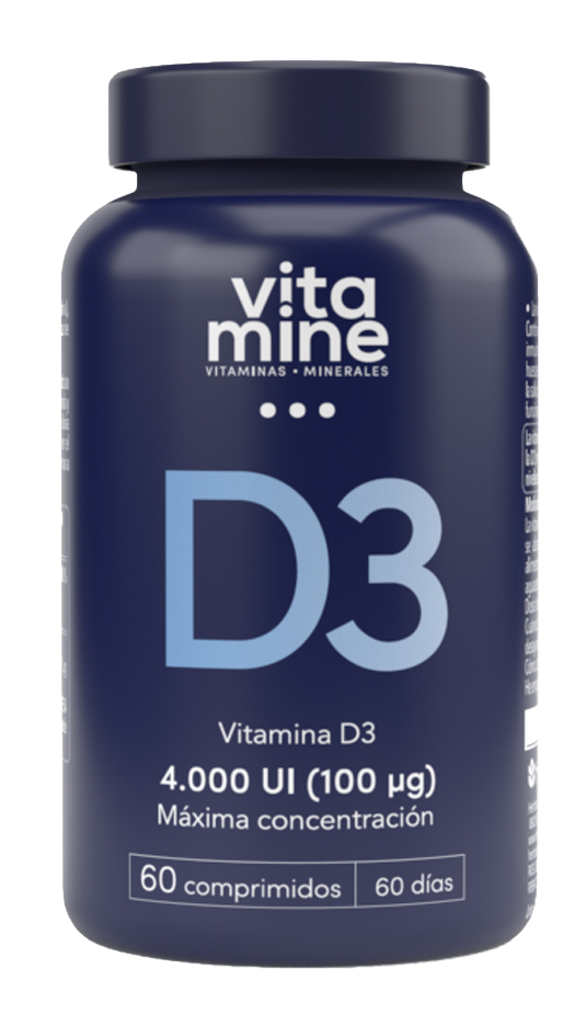 Vitamina D3 · Herbora · 60 comprimidos