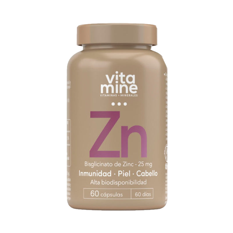 Bisglicinato de Zinc · Herbora · 60 cápsulas