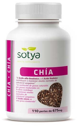Aceite de Chía · Sotya · 110 perlas